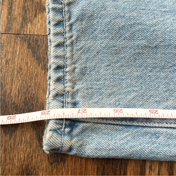 MOTHER Blue Straight Leg Jeans - Picture 6 of 6